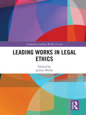 cover image of Leading Works in Legal Ethics